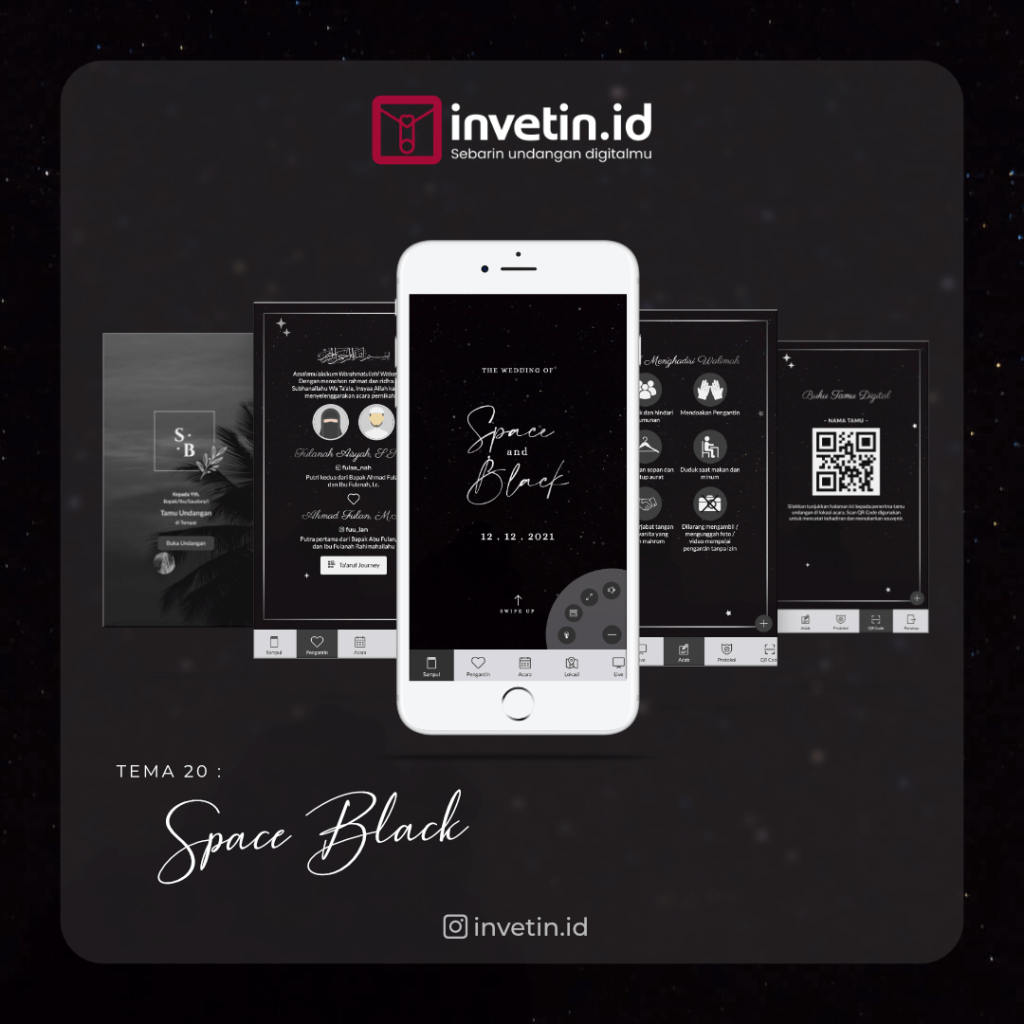 Preview Tema 20 - Space Black Invetin.id